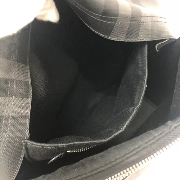 BURBERRY graphic Check Backpack Backpack PVC gray/Multicolore - Picture 14 of 15